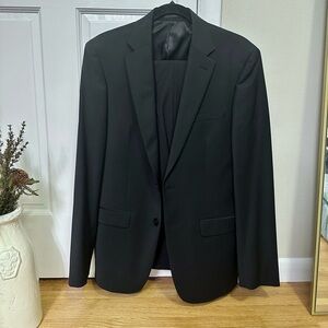 Black Calvin Klein Suit